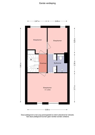 Floorplan - De Bolder 9, 8302 DB Emmeloord